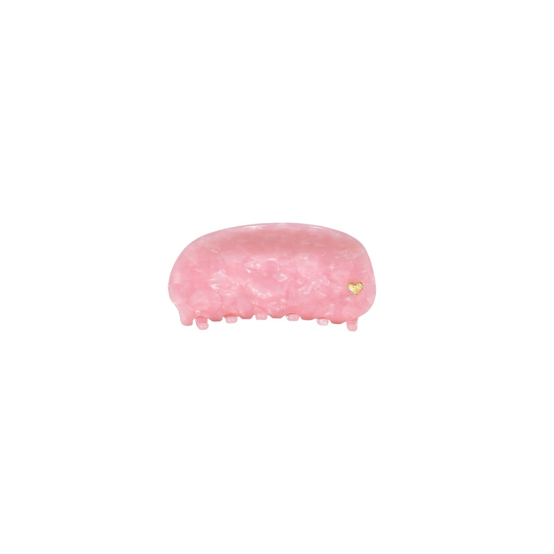 MARBLE HAIR CLAW PINK|Default Title