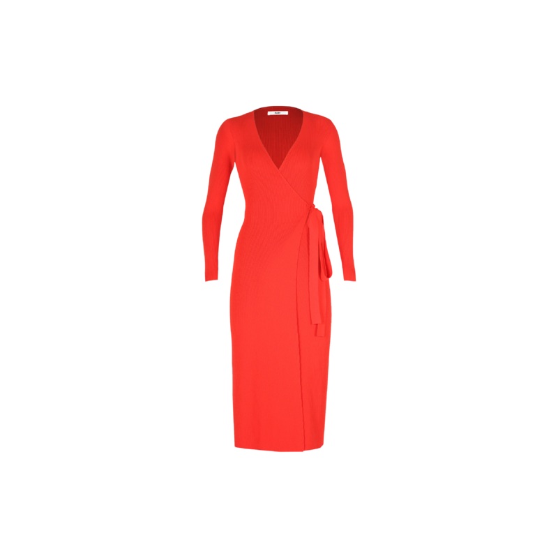 ROMA WRAP DRESS RED|4|6|8|10|12|14|16|18|20