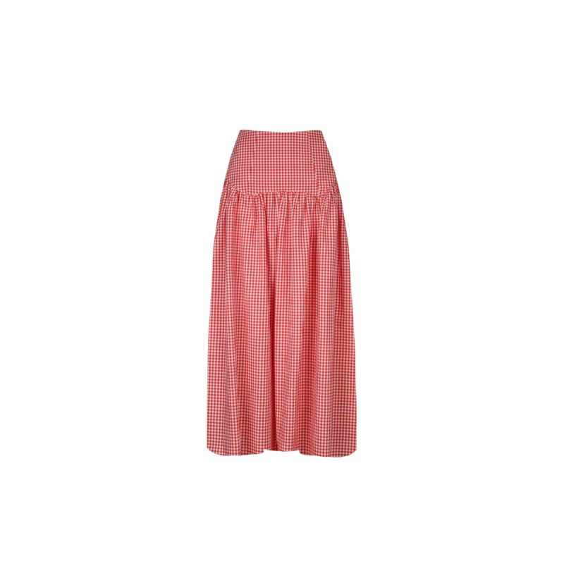 TRULLI SKIRT RED GINGHAM|4|6|8|10|12|14|16|18|20