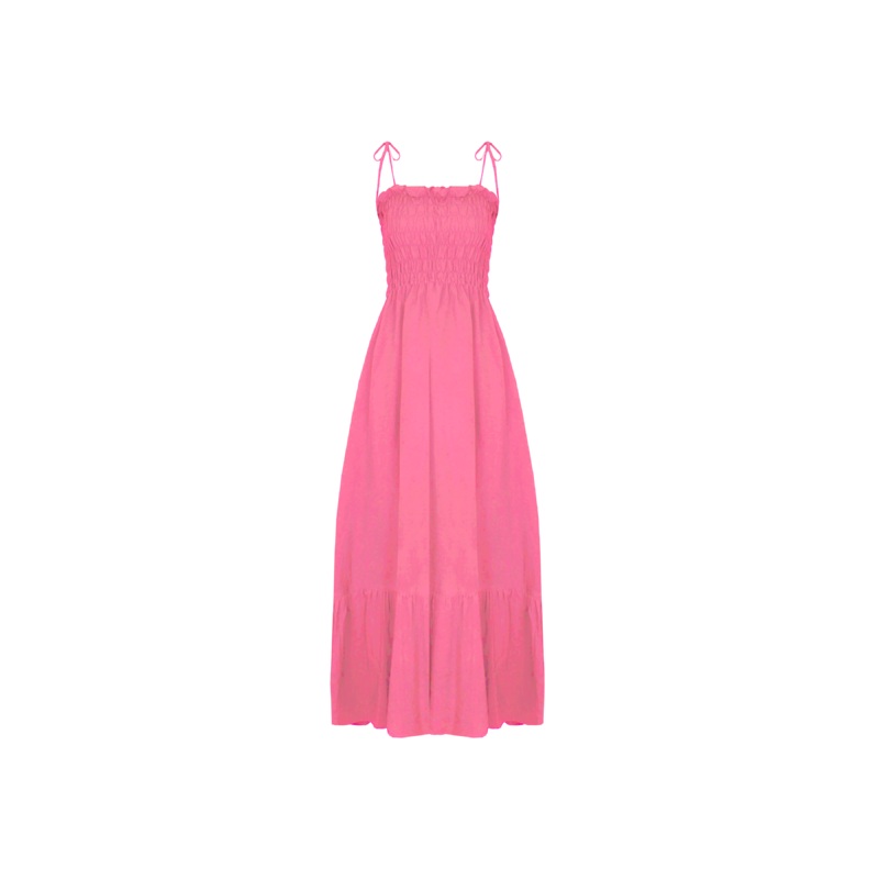 TUI SHIRRED DRESS  PANSY|4|6|8|10|12|14|16|18|20