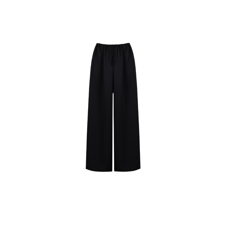 ANDIE SATIN PANT PETITE BLACK|4|6|8|10|12|14|16|18|20|22|24