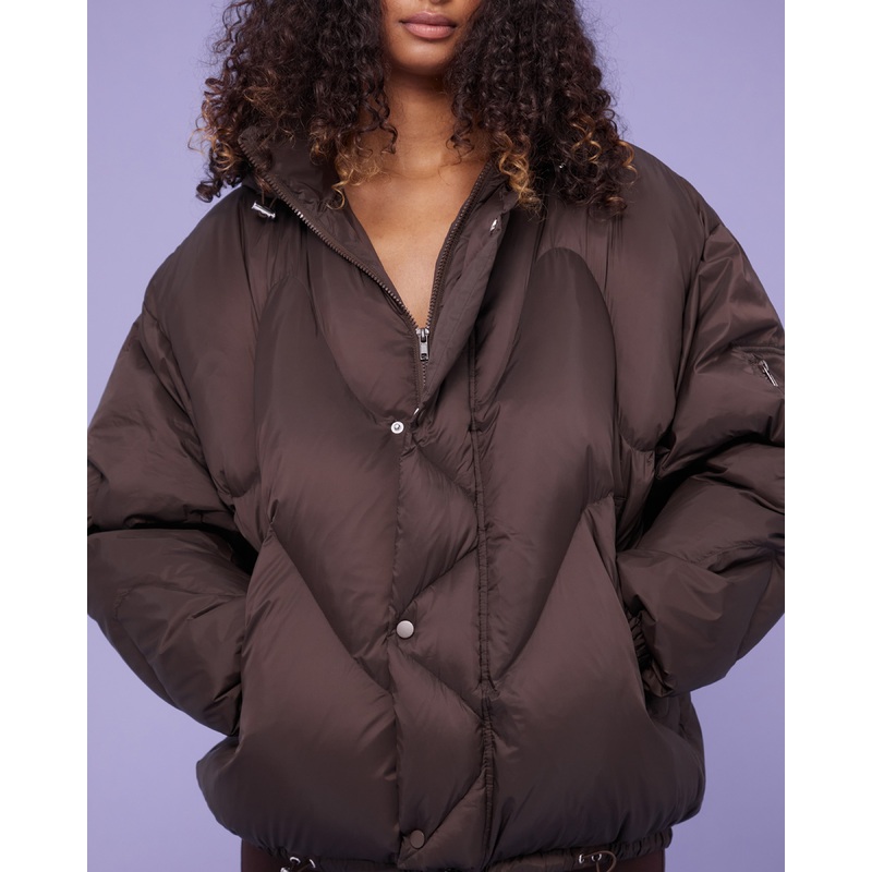 CLOUD PUFFER ESPRESSO|X-SMALL|SMALL|MEDIUM|LARGE|X-LARGE