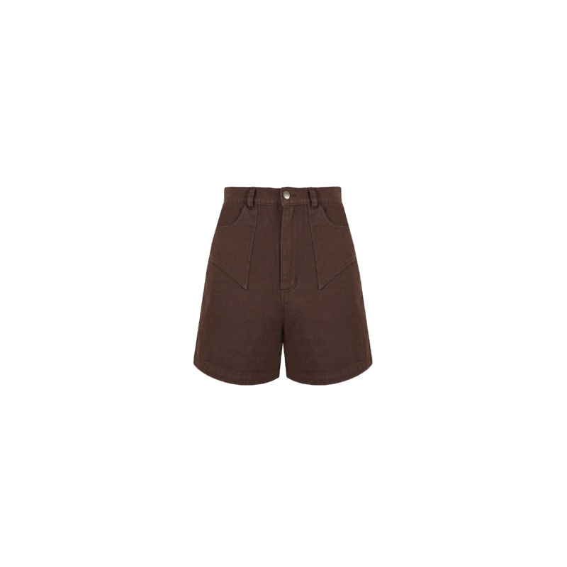 CLOVER DENIM SHORT DARK BROWN|4|6|8|10|12|14|16|18|20