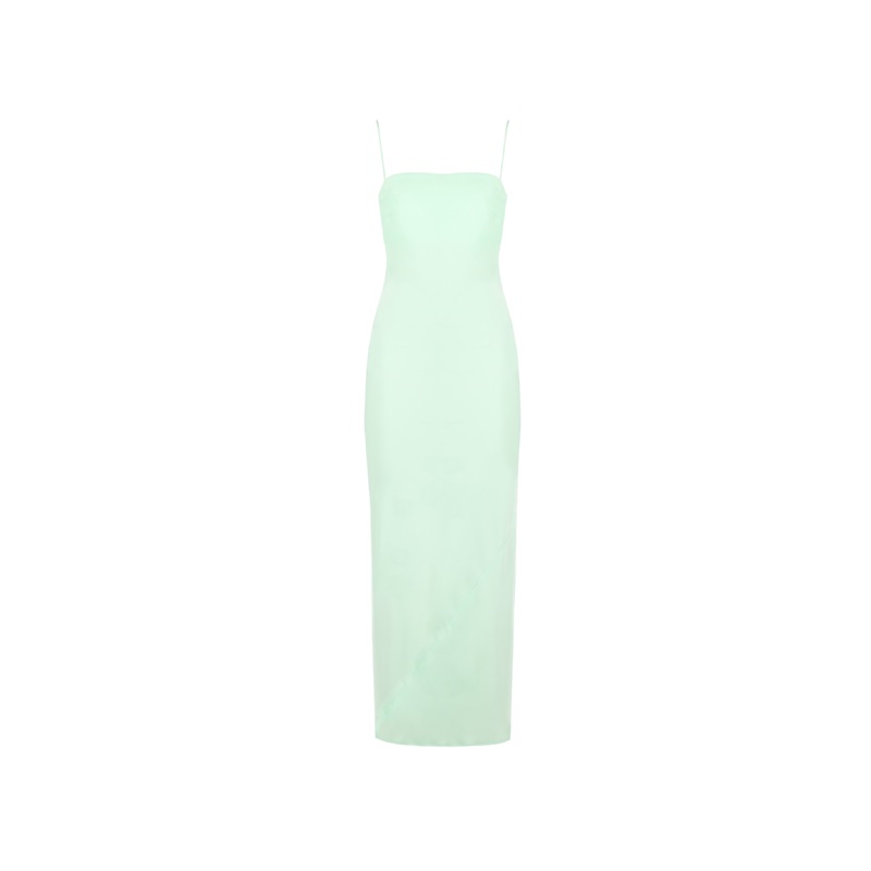 CUCUMBER SATIN SLIP MINT|4|6|8|10|12|14|16|18|20