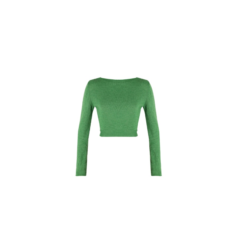 JUDE TIE-BACK SWEATER LEAF|6|8|10|12|14|16