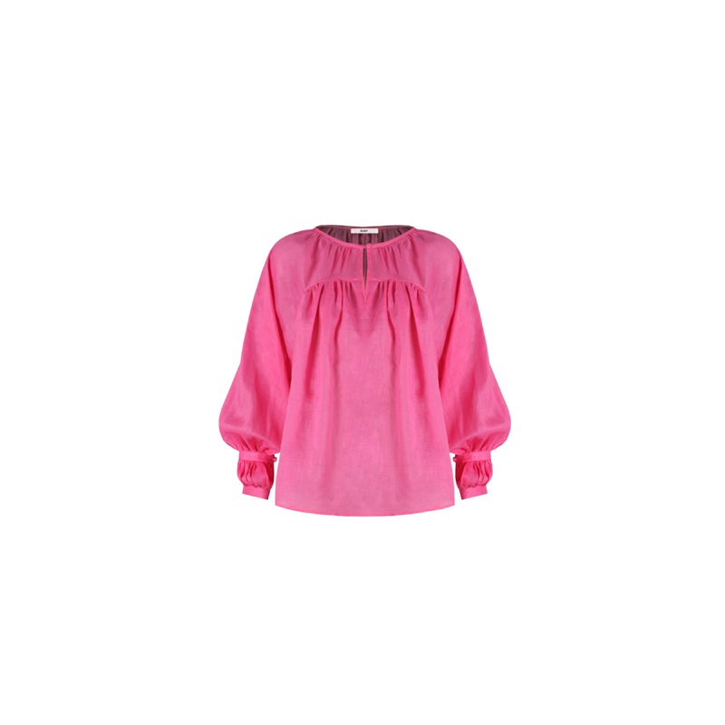 KAI BLOUSE HOT PINK|6|8|10|12|14|16|18|20