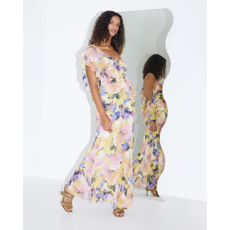 MARINA GOWN FLORAL|4|6|8|10|12|14|16|18|20