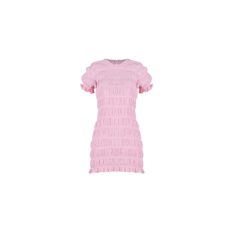 MIRELLA T-SHIRT MINIDRESS BLUSH