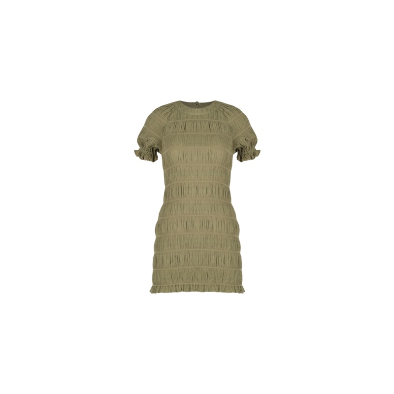 MIRELLA T-SHIRT MINIDRESS KHAKI