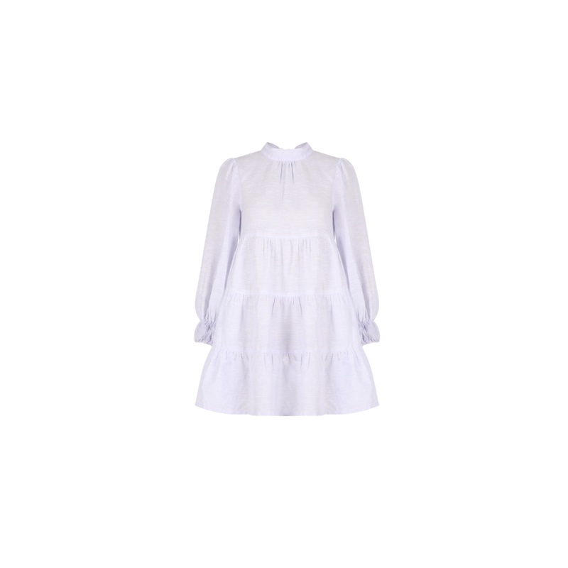 PLUM LINEN DRESS LILAC|4|6|8|10|12|14|16|18|20