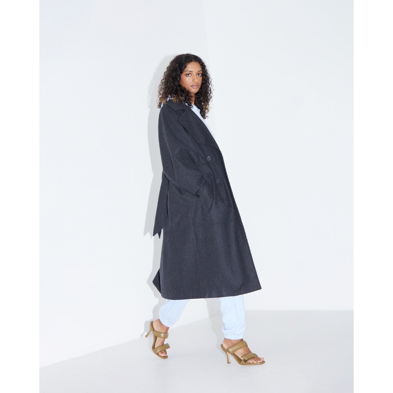 RAE COAT CHARCOAL|4|6|8|10|12|14|16|18|20