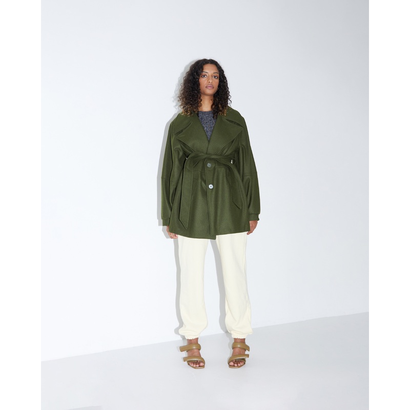 RAE MIDI COAT KHAKI|4|6|8|10|12|14|16|18|20