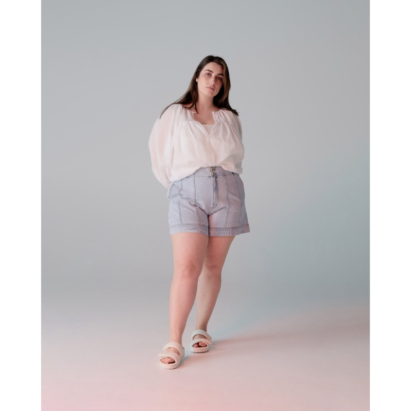 ROMAN DENIM SHORT STONEWASH|4|6|8|10|12|14|16|18|20