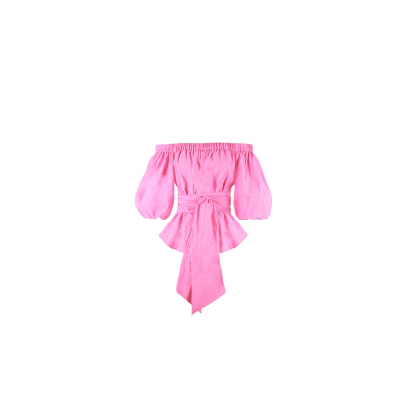 BLAKE TIE TOP PINK|4|6|8|10|12|14|16
