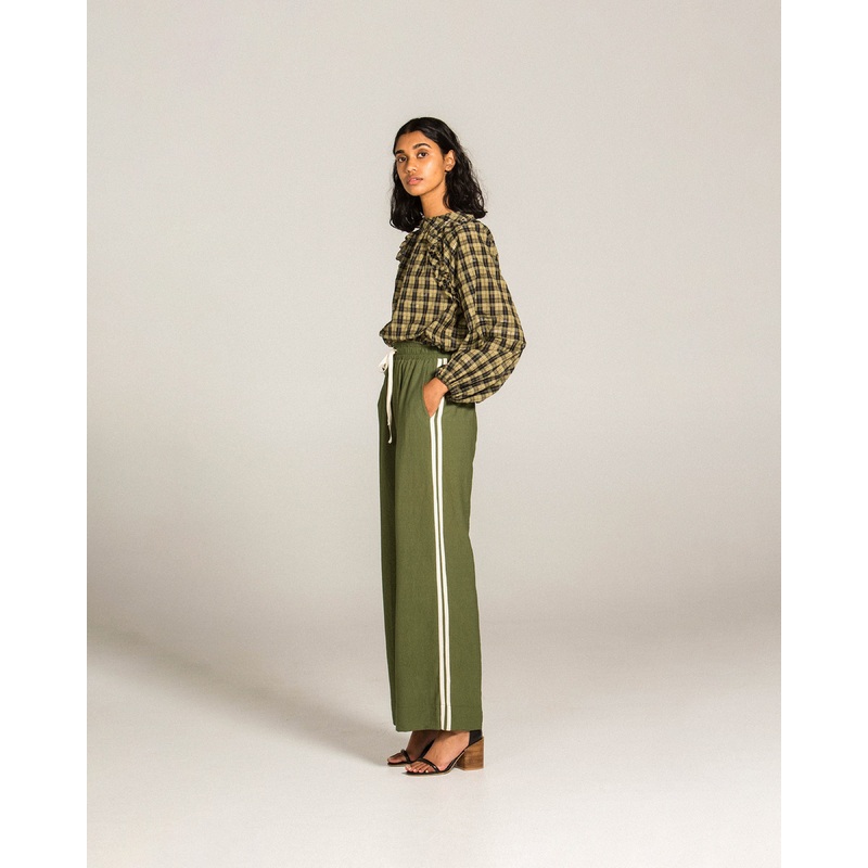 CORVETTE TROUSER PETITE KHAKI|4|6|8|10|12|14|16|18|20|22
