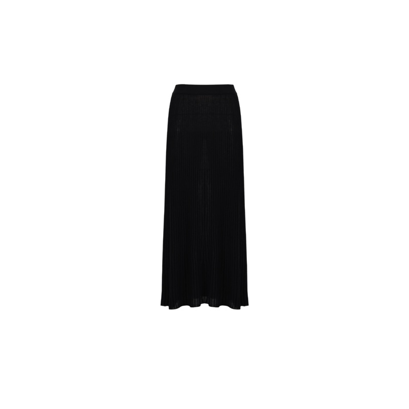 GRETA PLEAT SKIRT BLACK|X-SMALL|SMALL|MEDIUM|LARGE|X-LARGE