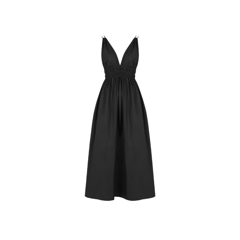 HERO MAXI DRESS BLACK|4|6|8|10|12|14|16|18|20