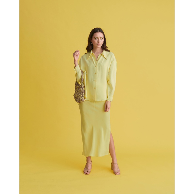 JOHARI SKIRT LEMON|4|6|8|10|12|14|16|18|20|22|24