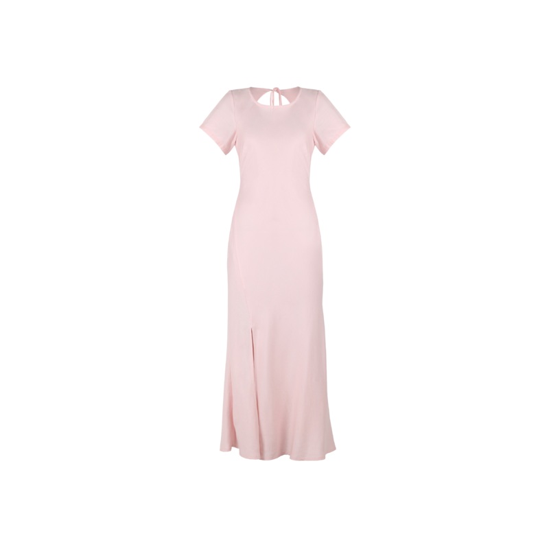 JORDAN LINEN DRESS BLUSH|4|6|8|10|12|14|16|18|20