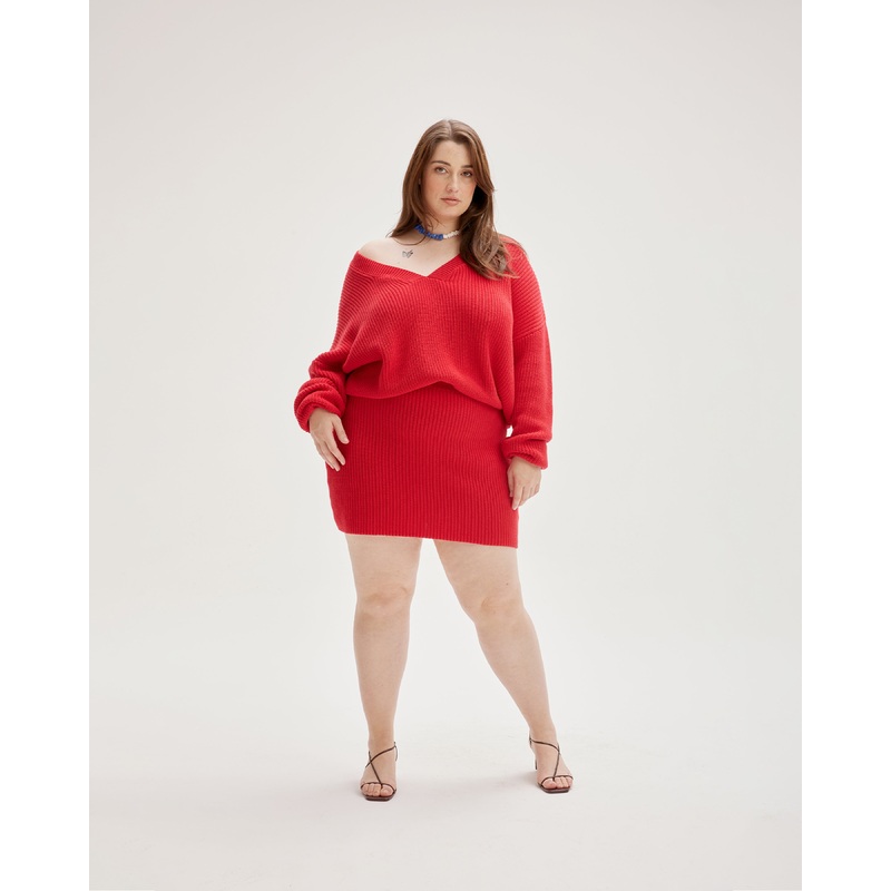 MARS SWEATER RED|4|6|8|10|12|14|16|18|20