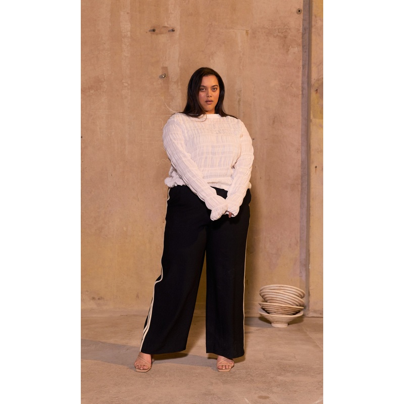 MIRELLA LONG SLEEVE WHITE|4|6|8|10|12|14|16|18|20