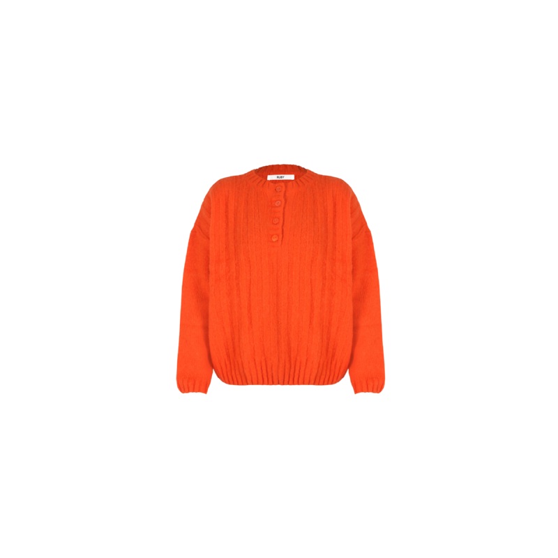 NELLIE SWEATER VERMILLION|4|6|8|10|12|14|16