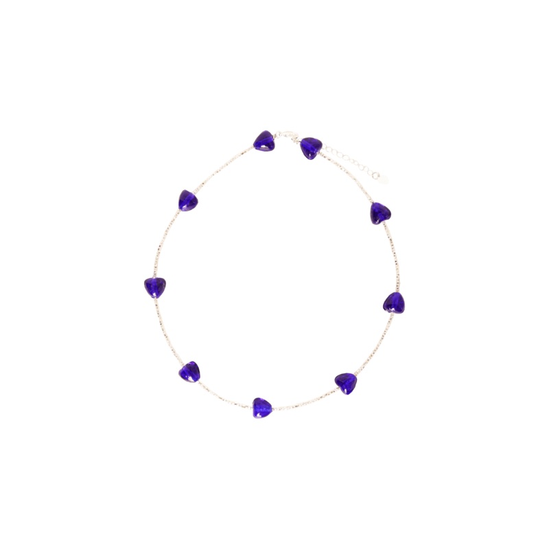 SANDLER NECKLACE COBALT|ONE SIZE