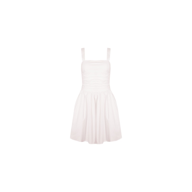 ARIEL MINI DRESS  WHITE|4|6|8|10|12|14|16|18|20