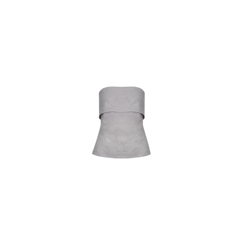 AVALON LINEN BODICE GREY|4|6|8|10|12|14|16|18|20