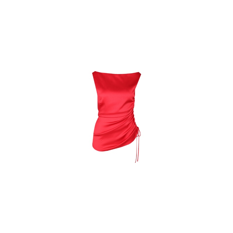 ERCOLINI TOP LIPPY RED|4|6|8|10|12|14|16|18|20|22|24