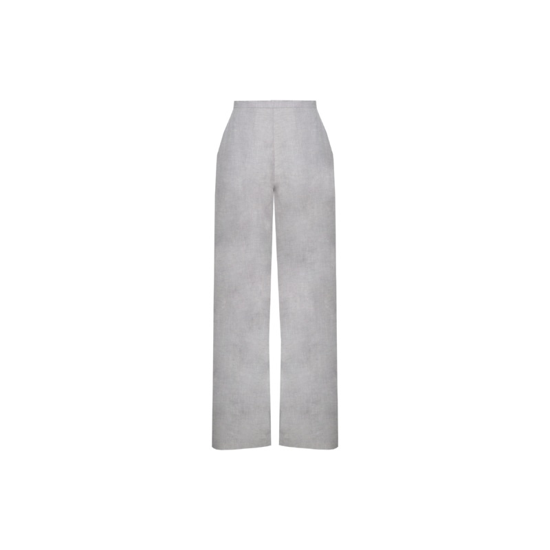 FIREBIRD LINEN PANT GREY MARLE