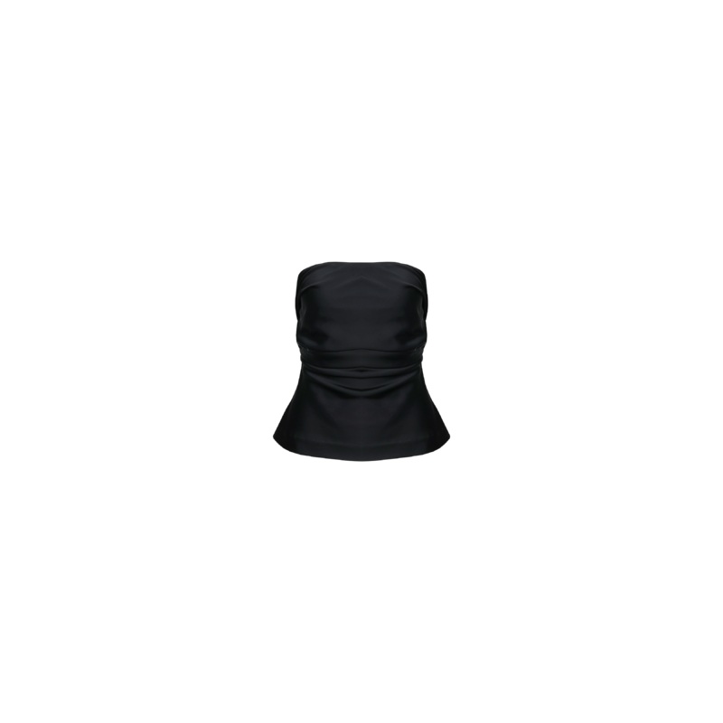 FIREBIRD SATIN BODICE BLACK|4|6|8|10|12|14|16|18|20