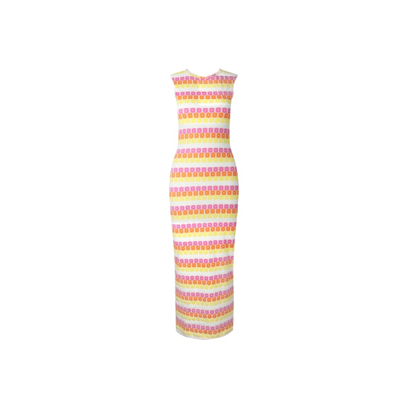 GOLDIE MAXI DRESS PINK MULTI|4|6|8|10|12|14|16|18|20