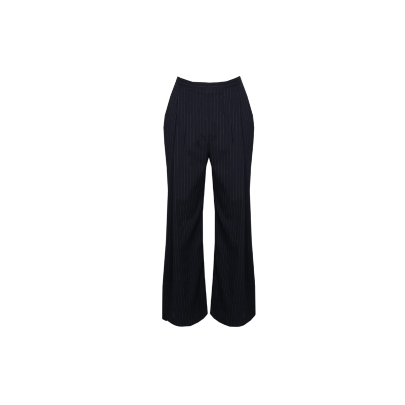 MILO TROUSER NAVY PINSTRIPE|4|6|8|10|12|14|16|18|20