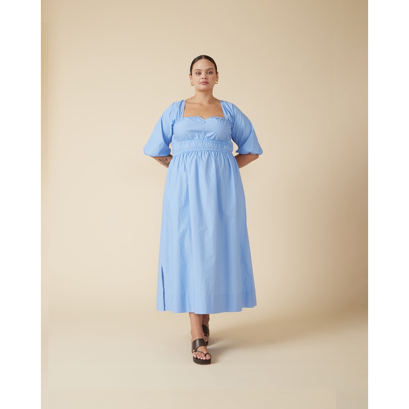 REMI DRESS CORNFLOWER|4|6|8|10|12|14|16|18|20