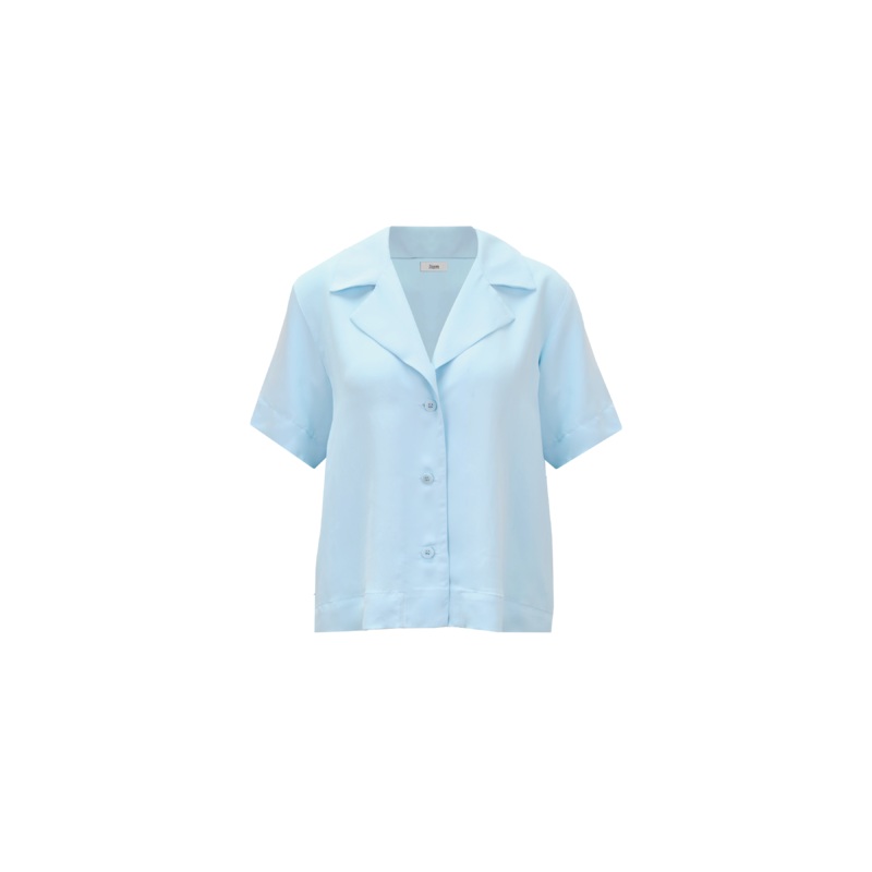 SESAME CUPRO SHIRT DOLLY BLUE|4|6|8|10|12|14|16|18|20|24