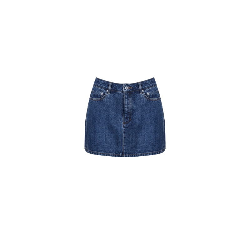 SUBLIME DENIM MINI SKIRT INDIGO