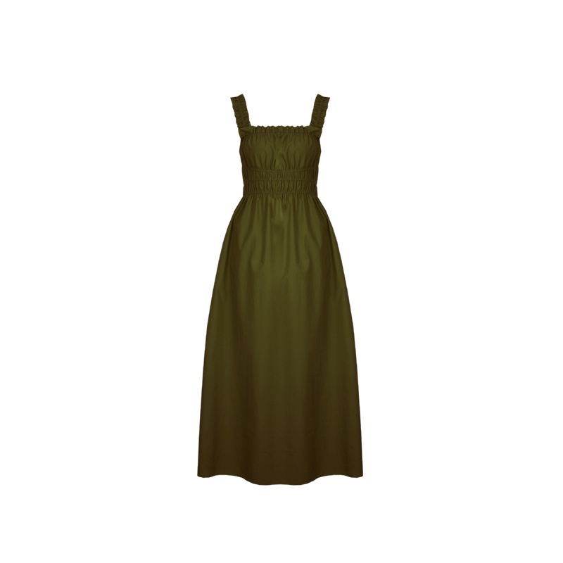TRULLI DRESS KHAKI|6|8|10|12|14|16|18|20