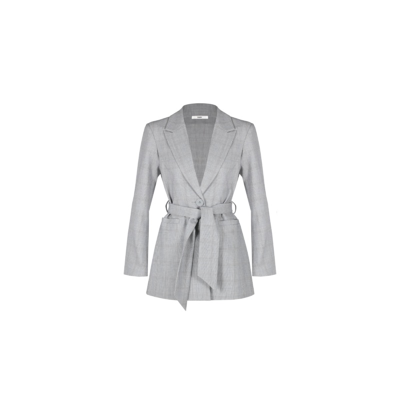 ALEXIA BLAZER GREY CHECK|4|6|8|10|12|14|16|18|20