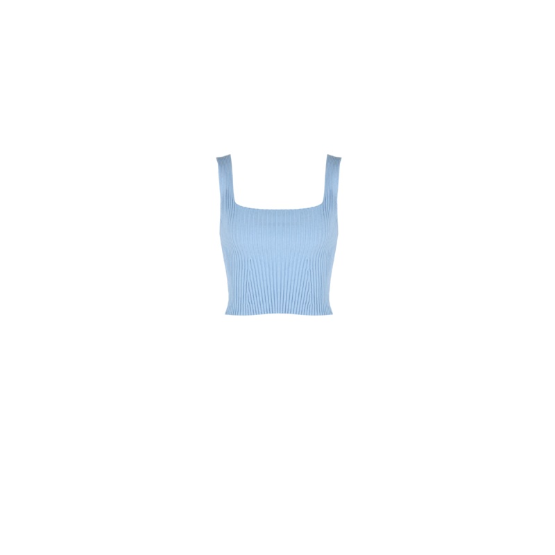 CADILLAC CROP LIGHT BLUE|4|6|8|10|12|14|16