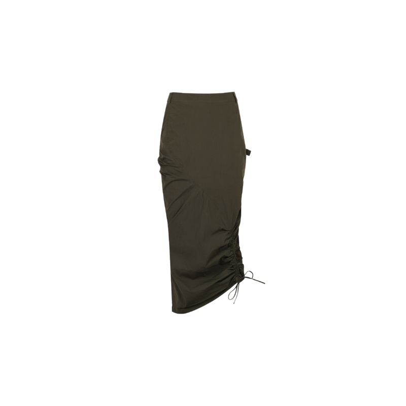 DONOVAN TIE SKIRT KHAKI|4|6|8|10|12|14|16|18|20