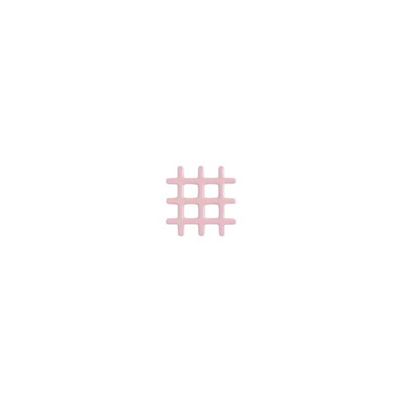 GRID TRIVET PINK|Default Title