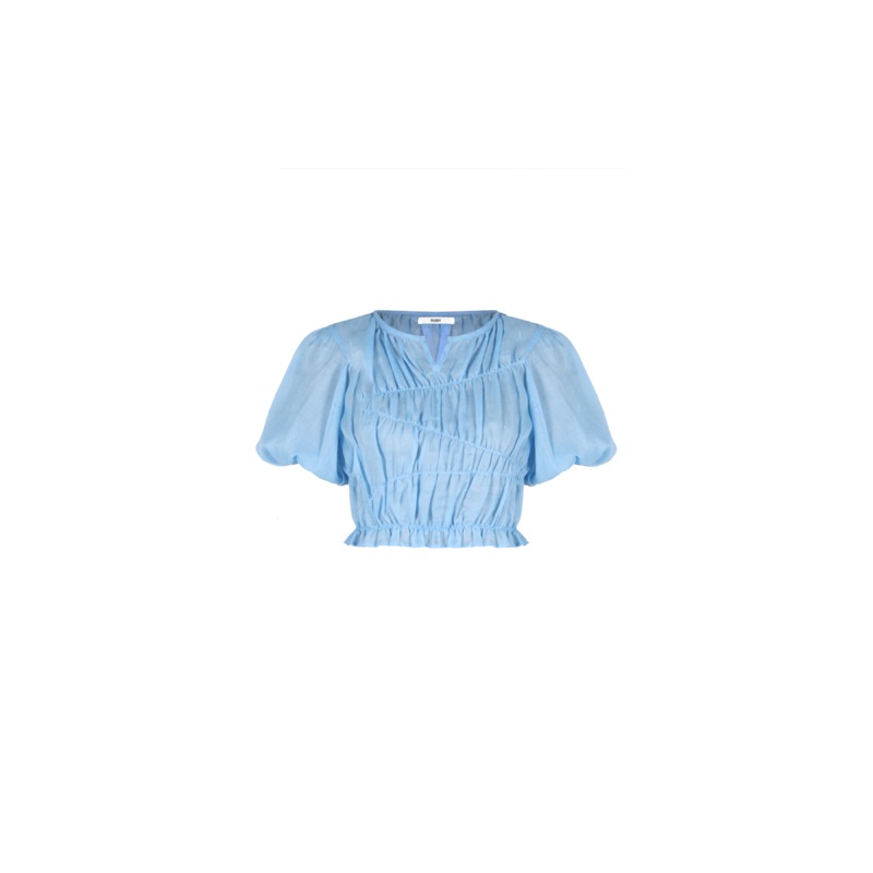 LILLIE TOP BLUE|4|6|8|10|12|14|16|18|20