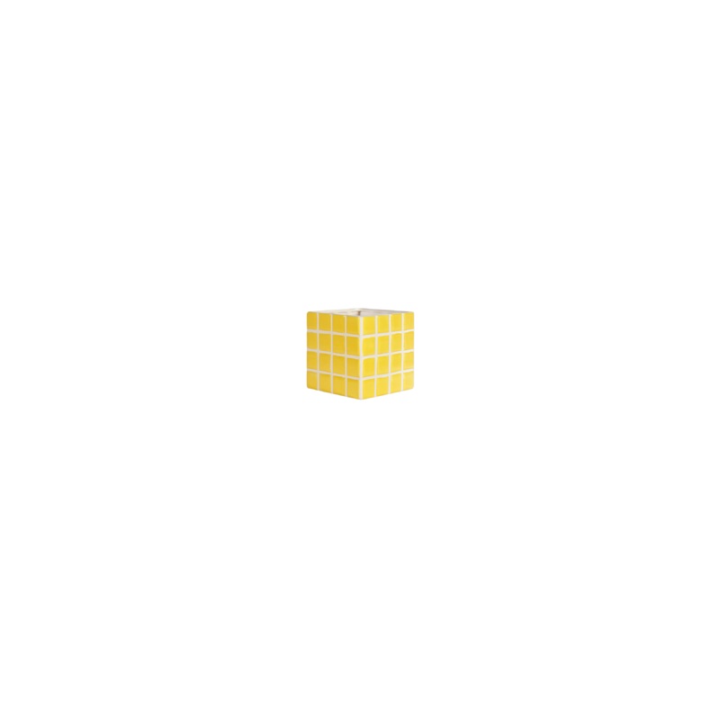 PLANTER TILE YELLOW|Default Title