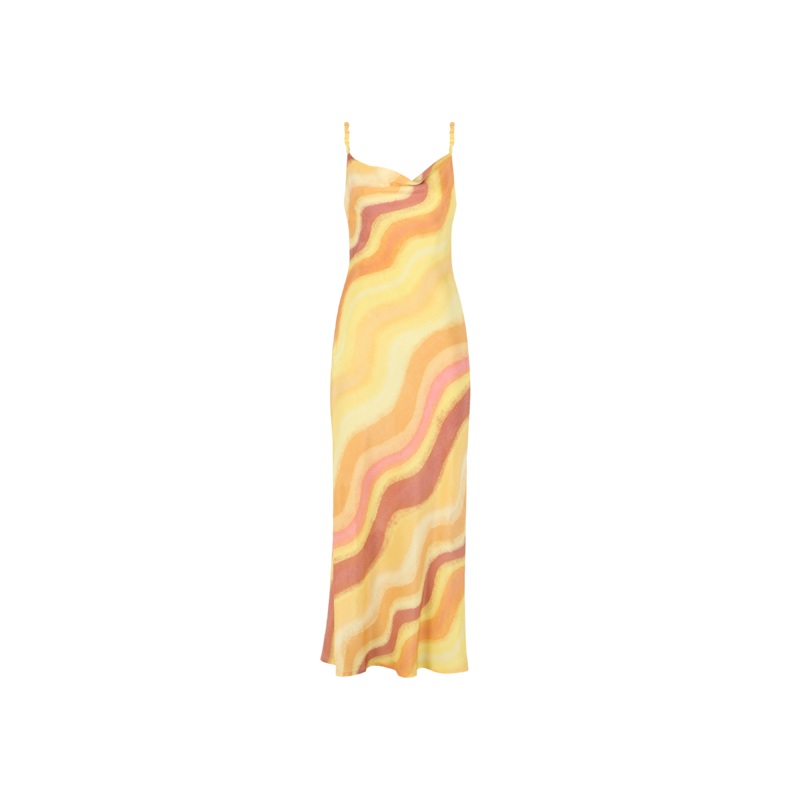 SOLAR SILK SLIP SOLAR PRINT|4|6|8|10|12|14|16|18|20