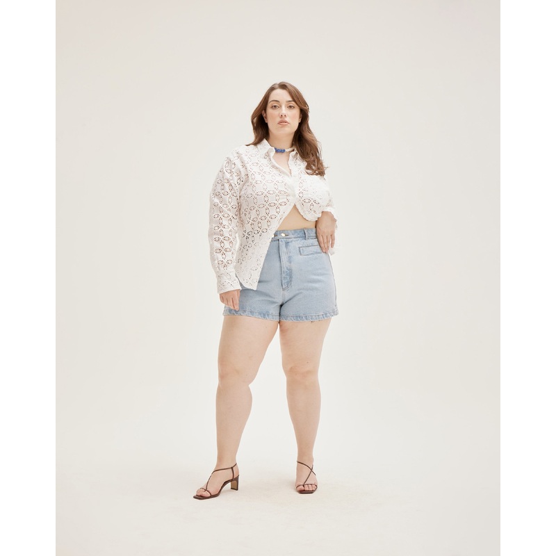 SUZIE DENIM SHORT LIGHT BLUE|4|6|8|10|12|14|16|18|20