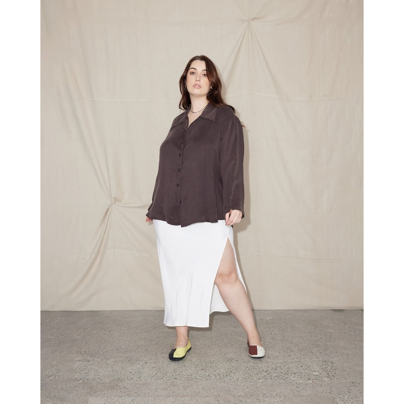 JOHARI SKIRT WHITE|4|6|8|10|12|14|16|18|20|22|24