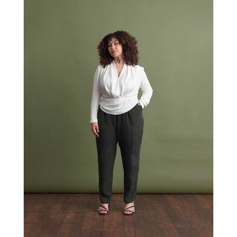 LAFAYETTE BLOUSE WHITE|4|6|8|10|12|14|16|18|20|22|24