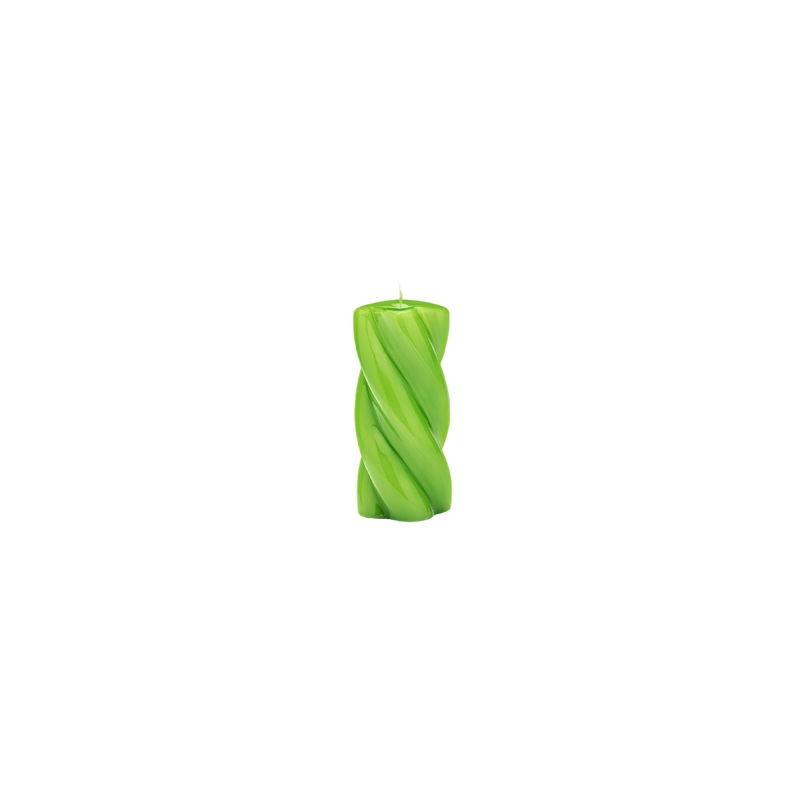 TWISTED CANDLE LONG GREEN|ONE SIZE