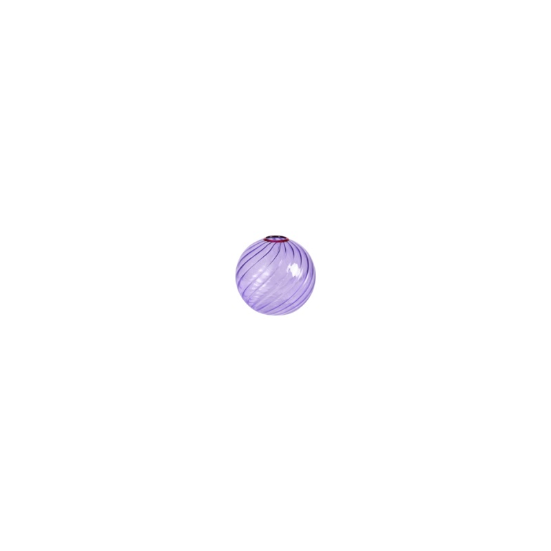 VASE SPIRAL PURPLE|ONE SIZE